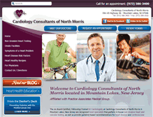 Tablet Screenshot of morriscardiology.com